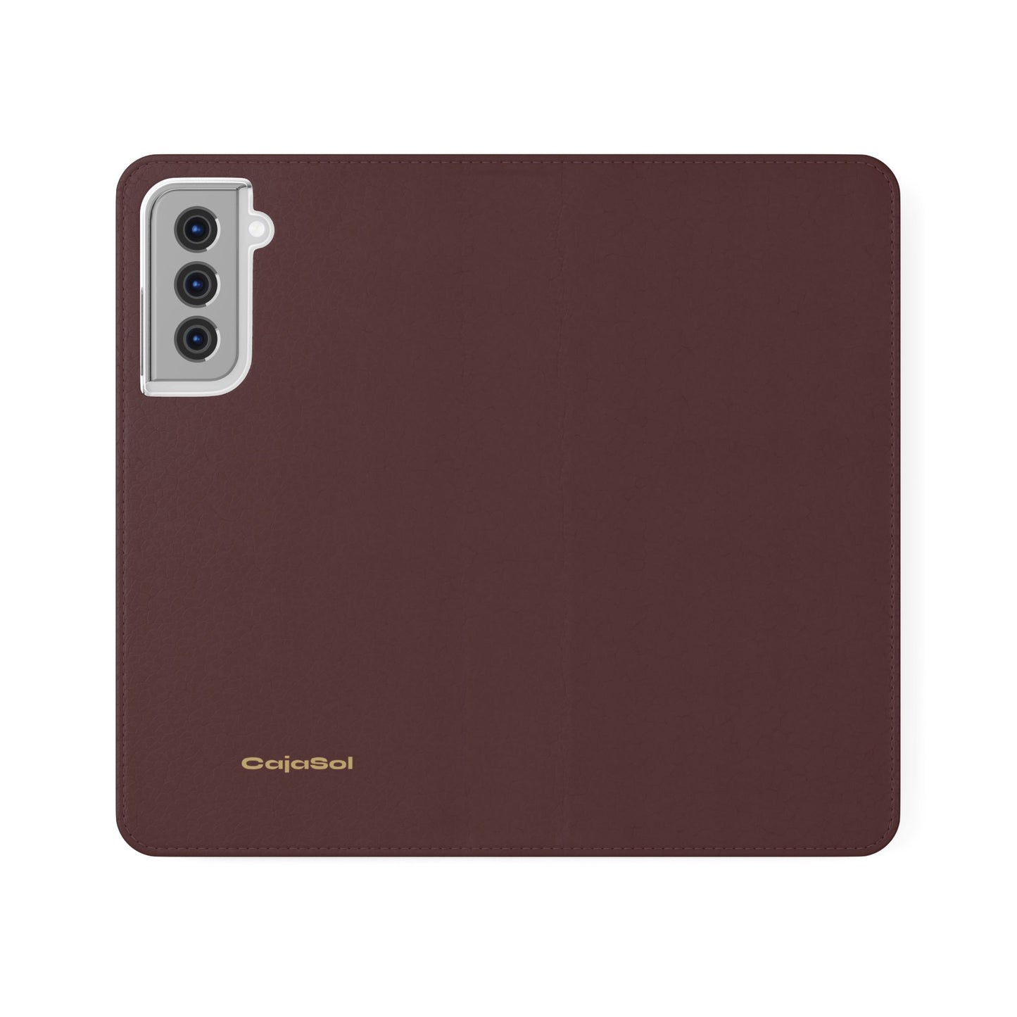 Deep Burgundy Cajasol Luxe - Luxury Protection for Your Phone