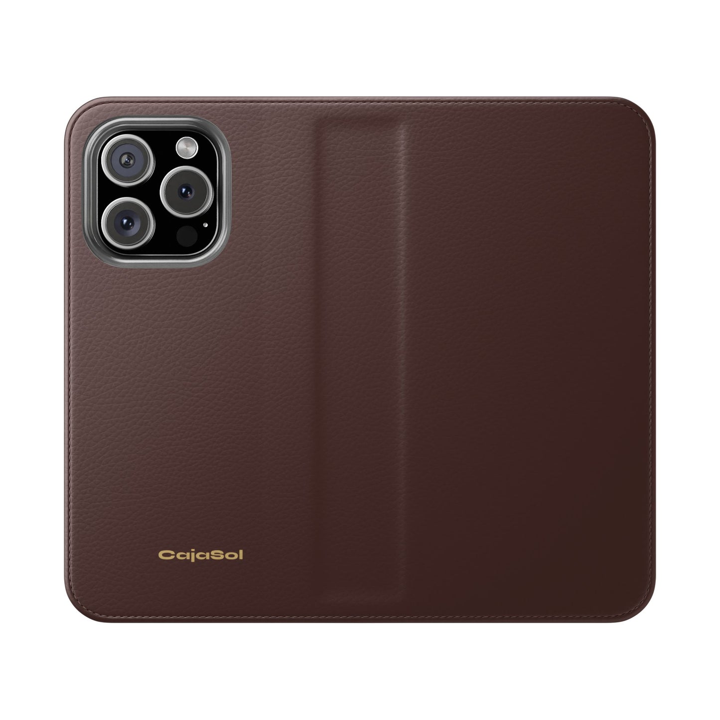 Espresso Brown Cajasol Luxe - Luxury Protection for Your Phone
