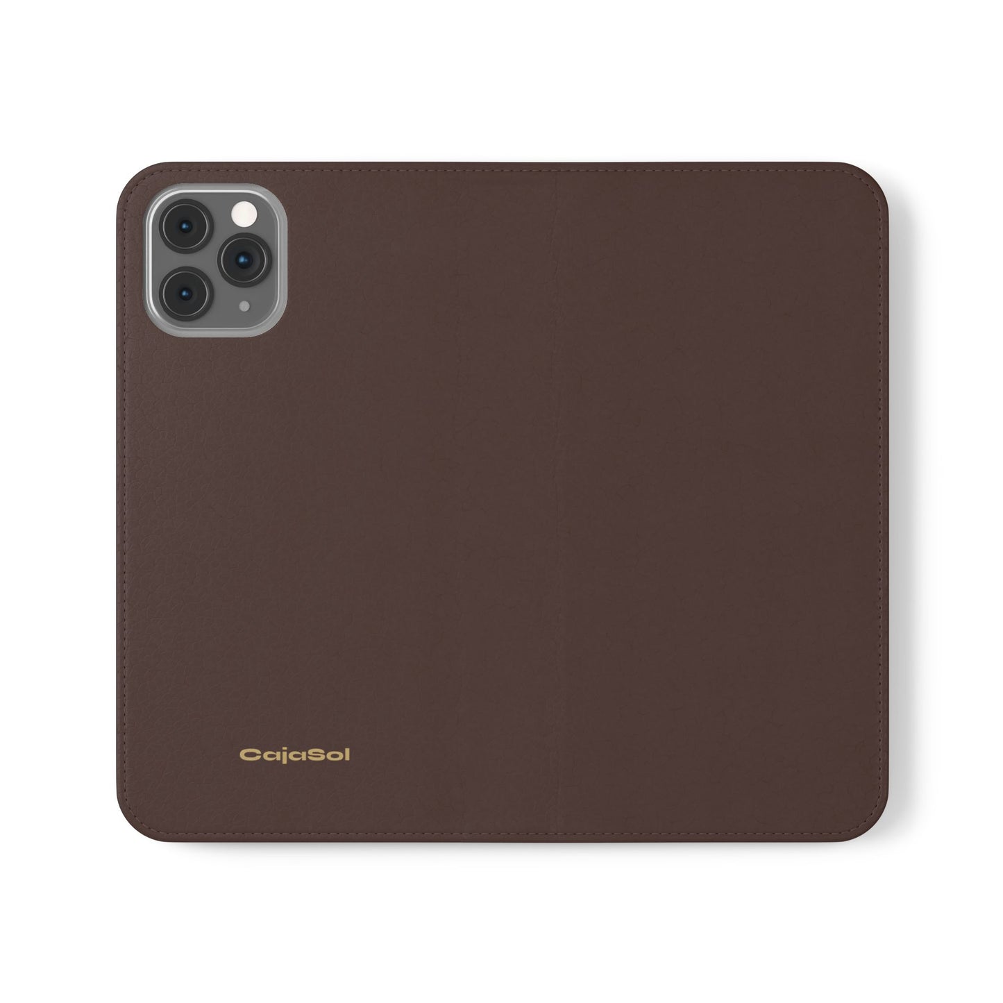 Espresso Brown Cajasol Luxe - Luxury Protection for Your Phone