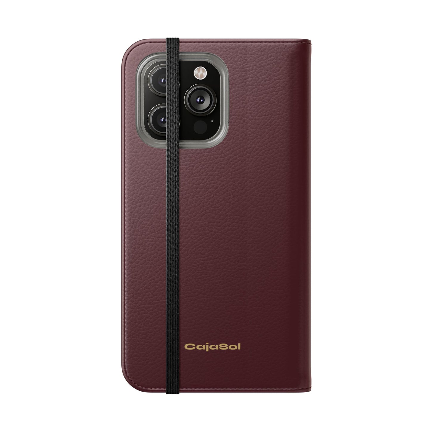Deep Burgundy Cajasol Luxe - Luxury Protection for Your Phone
