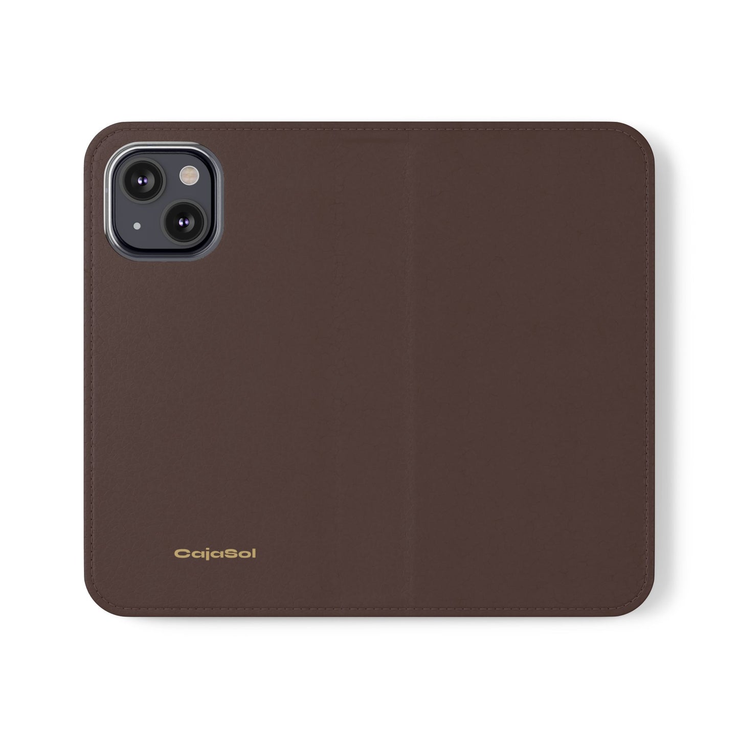 Espresso Brown Cajasol Luxe - Luxury Protection for Your Phone