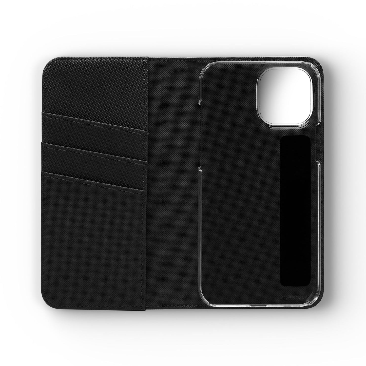 Obsidian Black Cajasol Luxe - Luxury Protection for Your Phone