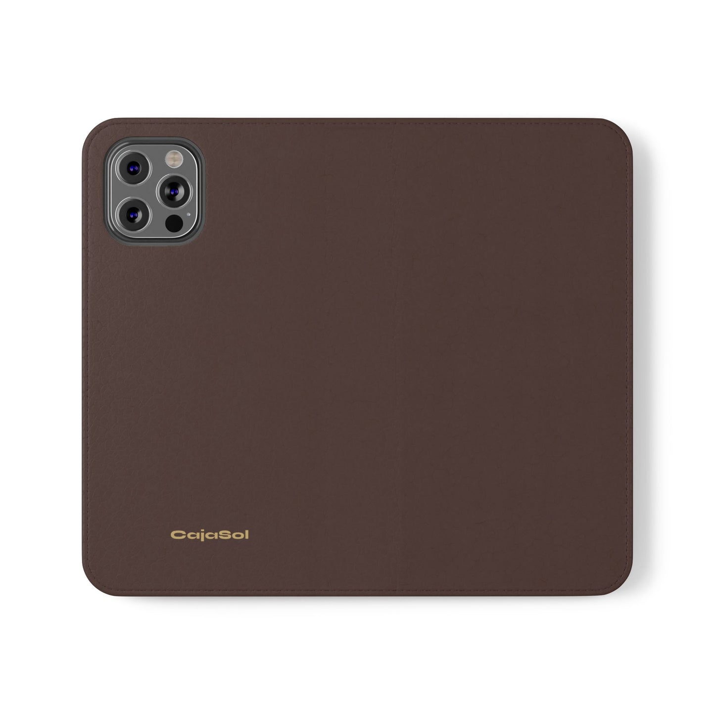Espresso Brown Cajasol Luxe - Luxury Protection for Your Phone