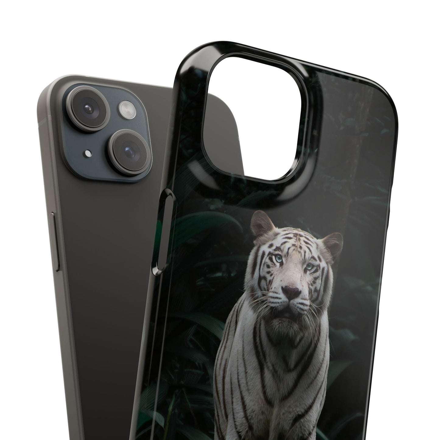 Majestic White Tiger Cajasol - Elegant & Protective for Wildlife Lovers
